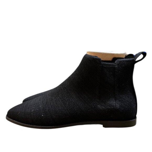 NEW Rothy’s The Merino Chelsea Ankle Square Toe Slip-On Ankle Booties Flat - Picture 8 of 11